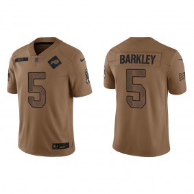 Men's Buffalo Bills Matt Barkley Brown 2023 NFL Salute To Service Limited Jersey