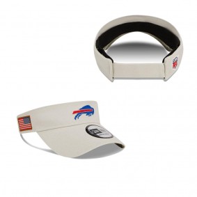 Men's Buffalo Bills Stone 2023 NFL Salute To Service Visor