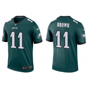 Men's Philadelphia Eagles A.J. Brown Green Legend Jersey