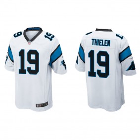 Men's Adam Thielen Carolina Panthers White Game Jersey