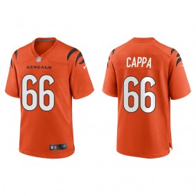 Men's Cincinnati Bengals Alex Cappa Orange Game Jersey