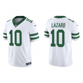 Allen Lazard Men's New York Jets White Legacy Vapor F.U.S.E. Limited Jersey