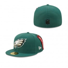 Alpha Industries X Philadelphia Eagles 59FIFTY Fitted Hat