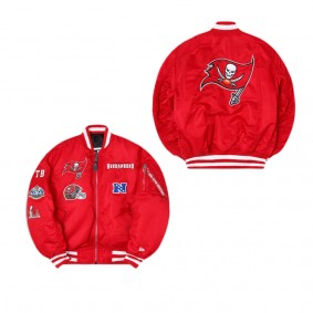 Alpha Industries X Tampa Bay Buccaneers MA-1 Bomber Jacket