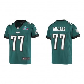 Andre Dillard Youth Philadelphia Eagles Super Bowl LVII Midnight Green Game Jersey