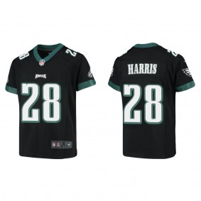 Youth Anthony Harris Philadelphia Eagles Black Game Jersey