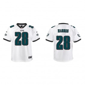 Youth Anthony Harris Philadelphia Eagles White Game Jersey