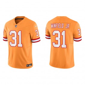 Antoine Winfield Jr. Tampa Bay Buccaneers Orange Throwback Vapor F.U.S.E. Limited Jersey