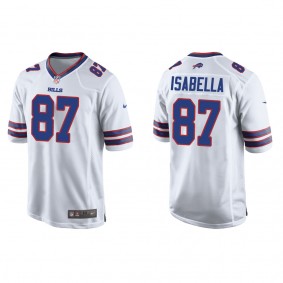 Men's Buffalo Bills Andy Isabella White Game Jersey