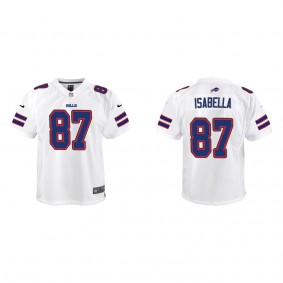 Youth Buffalo Bills Andy Isabella White Game Jersey