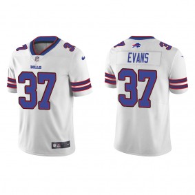 Men's Buffalo Bills Darrynton Evans White Vapor Limited Jersey