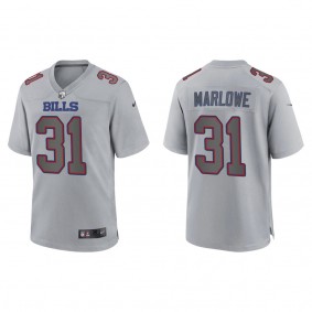 Men's Buffalo Bills Dean Marlowe Gray Atmosphere Fashion Game Jersey