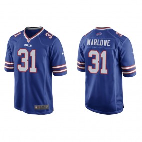 Men's Buffalo Bills Dean Marlowe Royal Game Jersey