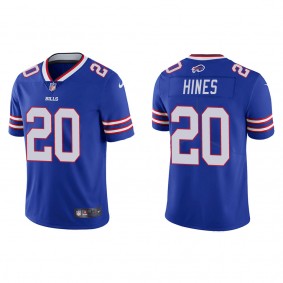 Men's Buffalo Bills Nyheim Hines Royal Vapor Limited Jersey