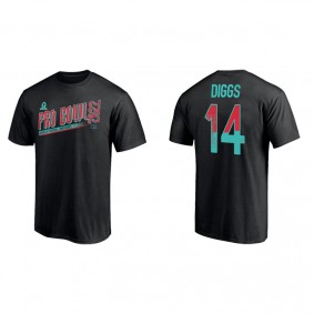 Men's Buffalo Bills Stefon Diggs Black 2022 AFC Pro Bowl T-Shirt