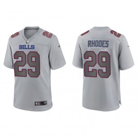 Men's Buffalo Bills Xavier Rhodes Gray Atmosphere Fashion Game Jersey