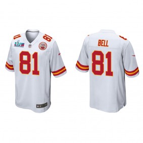 Blake Bell Men's Kansas City Chiefs Super Bowl LVII White Game Jersey