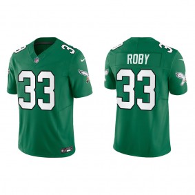 Men's Bradley Roby Eagles Kelly Green Alternate Limited Jersey