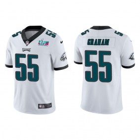 Brandon Graham Men's Philadelphia Eagles Super Bowl LVII White Vapor Limited Jersey