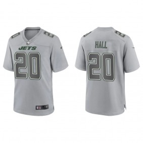 Breece Hall Men's New York Jets Gray Atmosphere Fashion Game Jersey