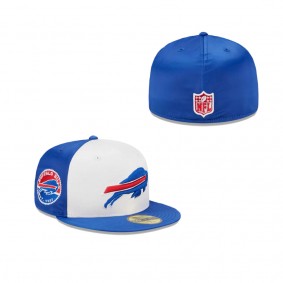 Buffalo Bills Throwback Satin 59FIFTY Fitted Hat