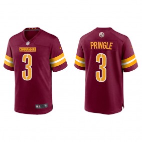 Men's Washington Commanders Byron Pringle Burgundy Game Jersey