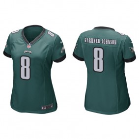 Women's Philadelphia Eagles C.J. Gardner-Johnson Green Game Jersey