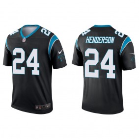 Men's Carolina Panthers C.J. Henderson Black Legend Jersey