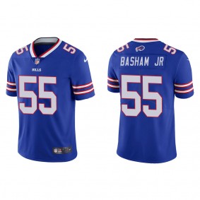 Men's Buffalo Bills Carlos Basham Jr. Royal Vapor Limited Jersey