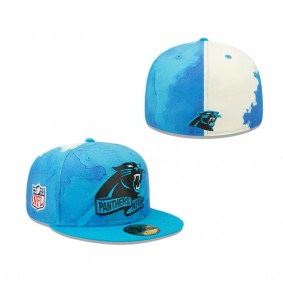 Carolina Panthers 2022 Sideline Ink Dye 59FIFTY Fitted Hat