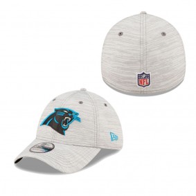 Carolina Panthers Gray 2022 NFL Training Camp Official Coach 39THIRTY Flex Hat