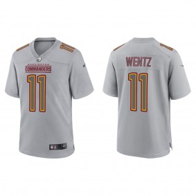 Carson Wentz Washington Commanders Gray Atmosphere Fashion Game Jersey