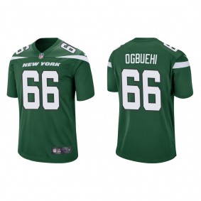 Men's New York Jets Cedric Ogbuehi Green Game Jersey