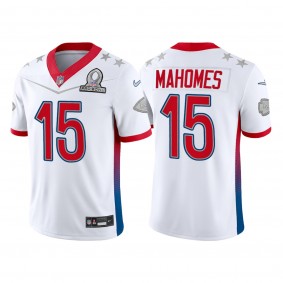 2022 AFC Pro Bowl Patrick Mahomes Chiefs Jersey Game White