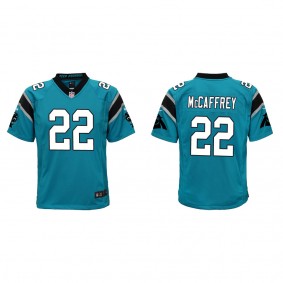 Youth Christian McCaffrey Carolina Panthers Blue Game Jersey