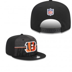 Men's Cincinnati Bengals Black 2023 NFL Training Camp 9FIFTY Snapback Hat