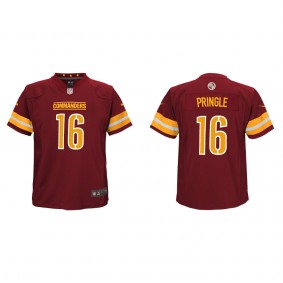 Youth Washington Commanders Byron Pringle Burgundy Game Jersey