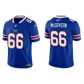 Men's Buffalo Bills Connor McGovern Royal Vapor F.U.S.E. Limited Jersey