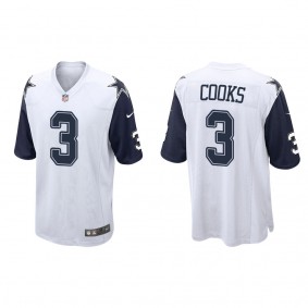 Men's Dallas Cowboys Brandin Cooks White Alternate Game Jersey