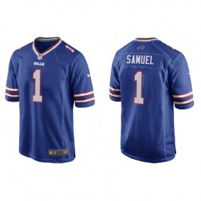 Men's Buffalo Bills Curtis Samuel Royal Game Jersey