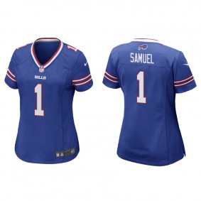 Women's Buffalo Bills Curtis Samuel Royal Game Jersey