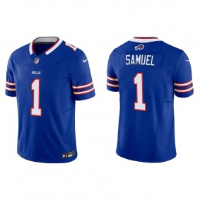 Men's Buffalo Bills Curtis Samuel Royal Vapor F.U.S.E. Limited Jersey