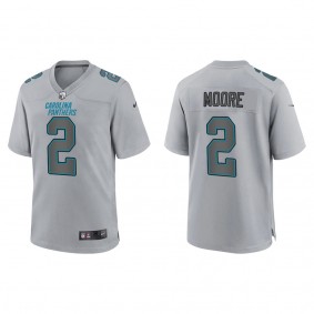 D.J. Moore Carolina Panthers Gray Atmosphere Fashion Game Jersey