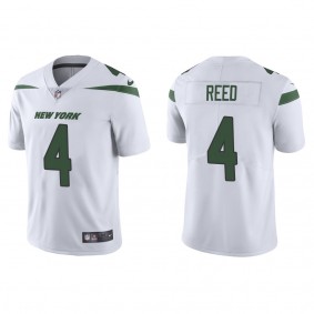 Men's New York Jets D.J. Reed White Vapor Limited Jersey