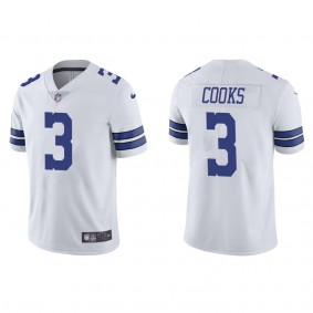 Men's Brandin Cooks Dallas Cowboys White Vapor Limited Jersey