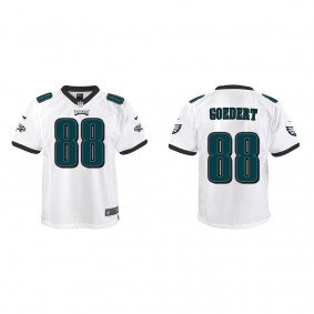 Youth Dallas Goedert Philadelphia Eagles White Game Jersey