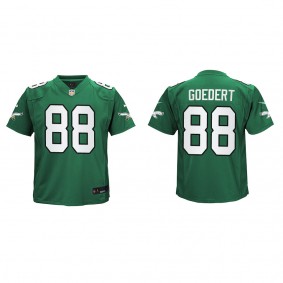 Dallas Goedert Youth Philadelphia Eagles Kelly Green Alternate Game Jersey