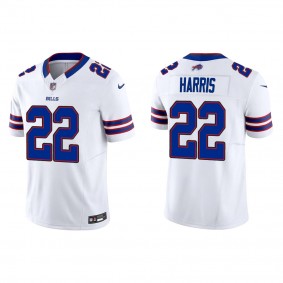 Men's Buffalo Bills Damien Harris White Vapor F.U.S.E. Limited Jersey