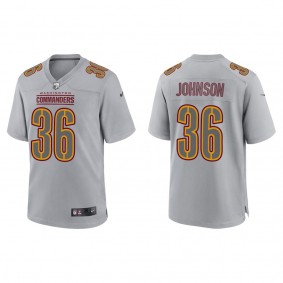 Danny Johnson Washington Commanders Gray Atmosphere Fashion Game Jersey