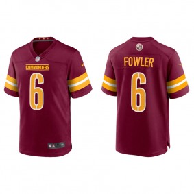 Men's Washington Commanders Dante Fowler Jr. Burgundy Game Jersey